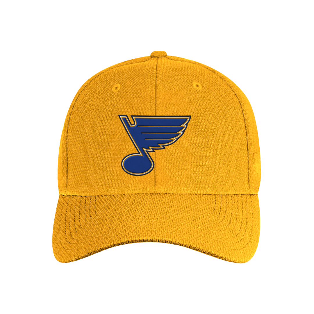 Adidas St. Louis Blues Coach STR Flexfit Hat (Yellow). Headz n Threadz Sports Apparel Superstore ...
