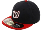 Picture of Washington Nationals New Era Alternate Authentic Collection On-Field 59FIFTY Fitted Hat - Navy/Red