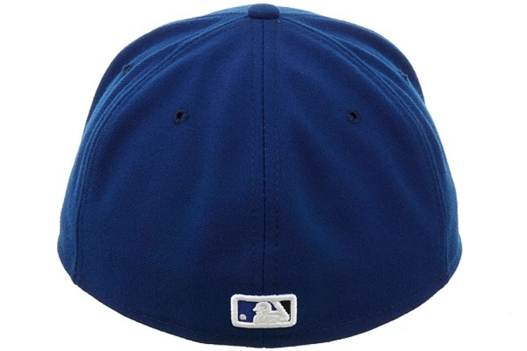 Toronto Blue Jays New Era Home Authentic Collection On Field Home 59FIFTY Performance Fitted Hat back view