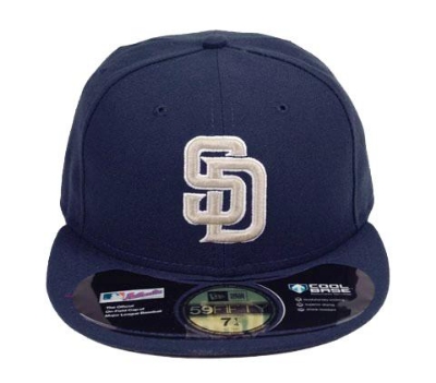 San Diego Padres AC Perf Road 59Fifty front view
