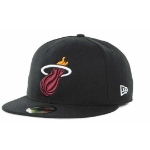Picture of New Era 59Fifty Miami Heat 2013 NBA Playoff Logo Men's Fitted Hat 5950