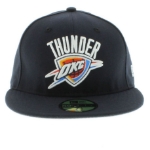 Picture of New Era Oklahoma City Thunder 2013 Playoffs 59FIFTY Fitted Hat – Navy