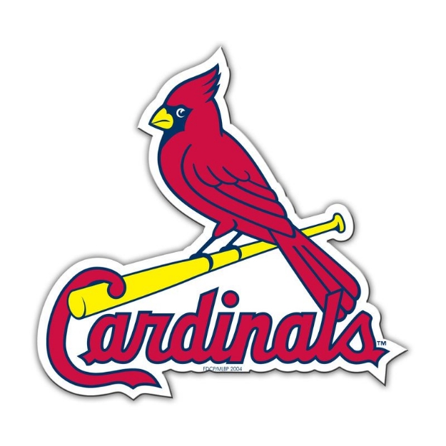 Picture of St. LOuis Cardinals Team Magnet 12" by Freemont Die