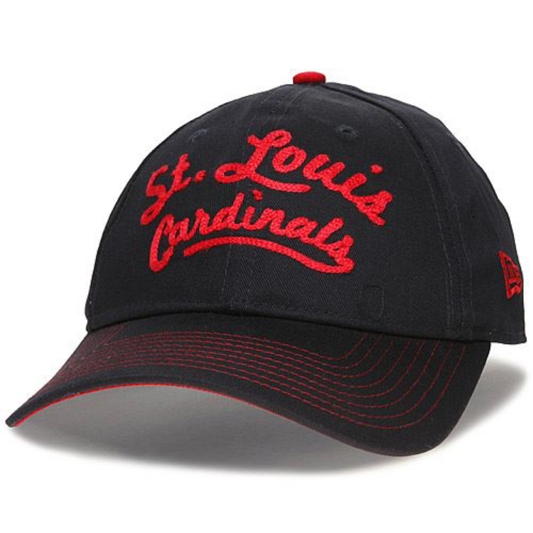 St. Louis Cardinals Team Stitcher Adjustable Hat front view
