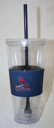 Picture of St Louis Cardinals Straw Tumbler