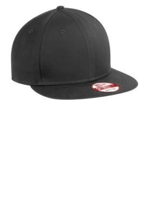 New Era Flat Bill Snapback Cap back view