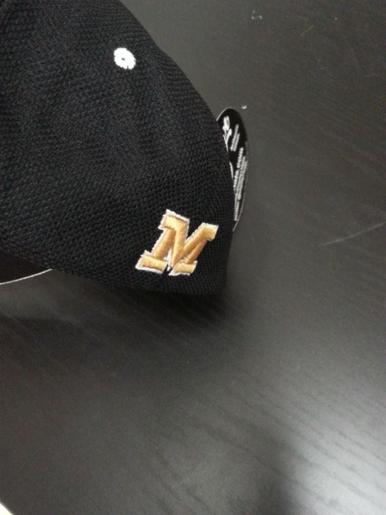 Missouri Tigers Pursuit 2 Tone Athletic Mesh Hat by Zephyr side view