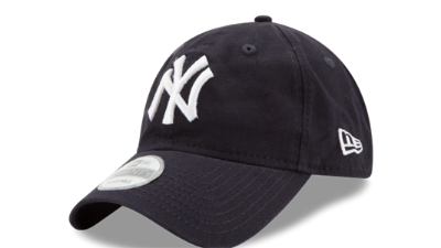 Men's New York Yankees New Era Core Classic 9TWENTY Adjustable Hat front view