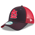 Picture of St. Louis Cardinals New Era Bold Mesher 9FORTY Adjustable Hat - Navy/Red