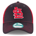 Picture of St. Louis Cardinals New Era Bold Mesher 9FORTY Adjustable Hat - Navy/Red