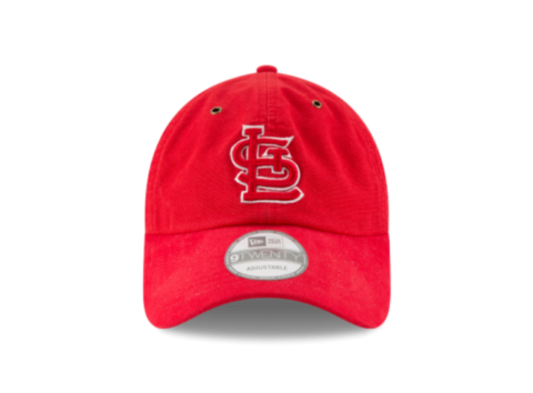 Picture of St Louis Cardinals MLB New Era Washed Canvas 9TWENTY Adjustable Womens Cap Hat
