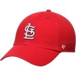 Picture of Men's St. Louis Cardinals '47 Brand Red Basic Logo Clean Up Game Adjustable Hat