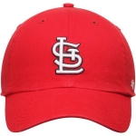 Picture of Men's St. Louis Cardinals '47 Brand Red Basic Logo Clean Up Game Adjustable Hat