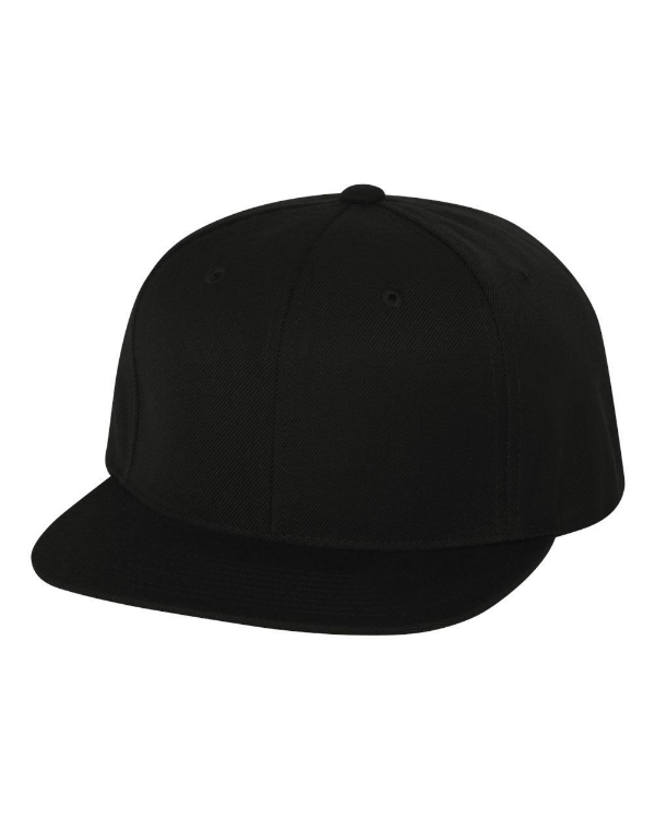 Yupoong - Classic Flat Bill Snapback Cap side view