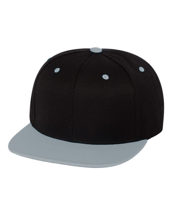 Yupoong - Classic Flat Bill Snapback Cap back view