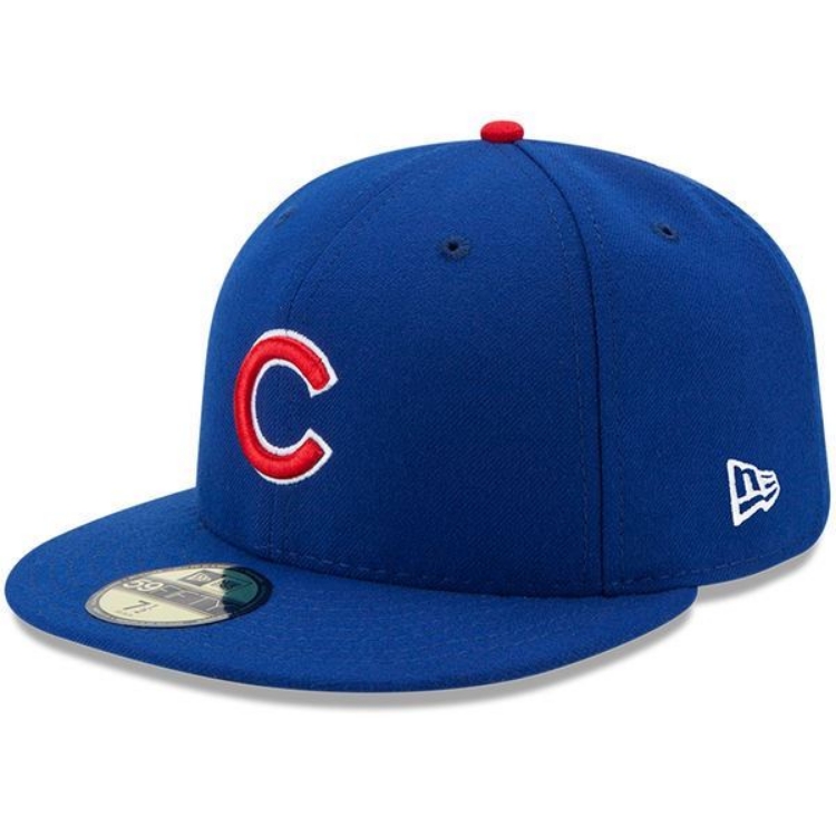 Chicago Cubs New Era  Authentic Collection On-Field Game 59FIFTY Fitted Hat - Royal front view