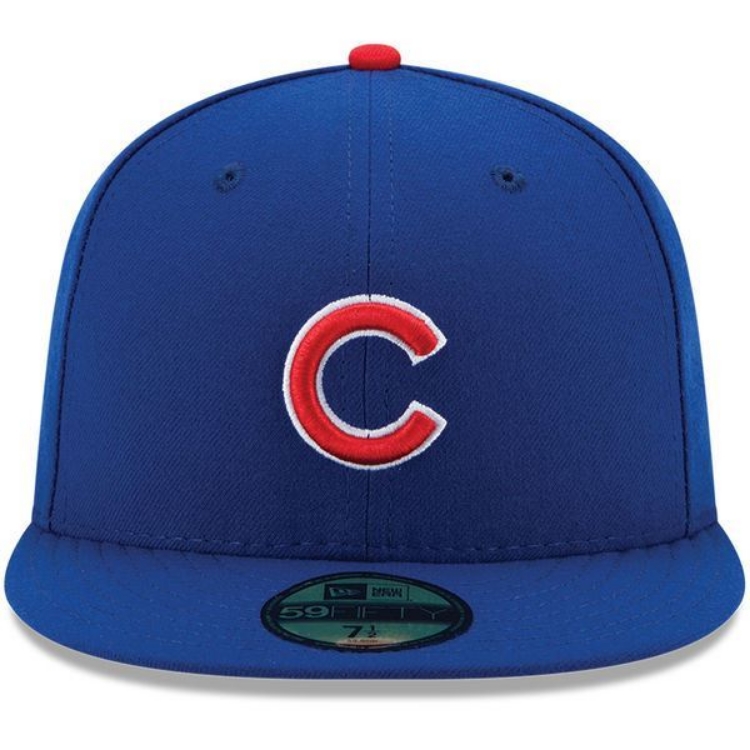 Chicago Cubs New Era  Authentic Collection On-Field Game 59FIFTY Fitted Hat - Royal side view