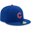 Picture of Chicago Cubs New Era  Authentic Collection On-Field Game 59FIFTY Fitted Hat - Royal
