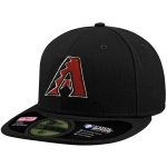 Picture of Arizona Diamondbacks New Era AC On-Field 59FIFTY Alternate Performance Fitted Hat - Black