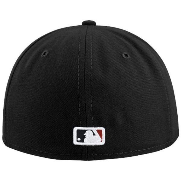Arizona Diamondbacks New Era AC On-Field 59FIFTY Alternate Performance Fitted Hat - Black detail view