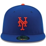 Picture of New York Mets New Era Authentic Collection On Field 59FIFTY Fitted Hat - Royal