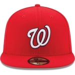 Picture of Washington Nationals New Era Game Authentic Collection On-Field 59FIFTY Fitted Hat - Red