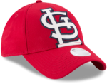 Picture of Women's St. Louis Cardinals New Era Red Glitter Glam 3 9FORTY Adjustable Hat