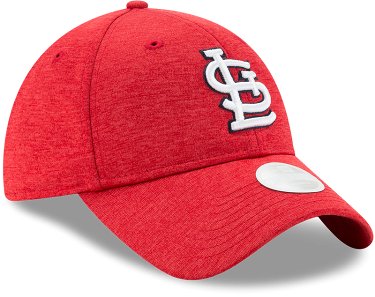 New Era St. Louis Cardinals  Red Shadow Sleek  9TWENTY Adjustable Hat front view