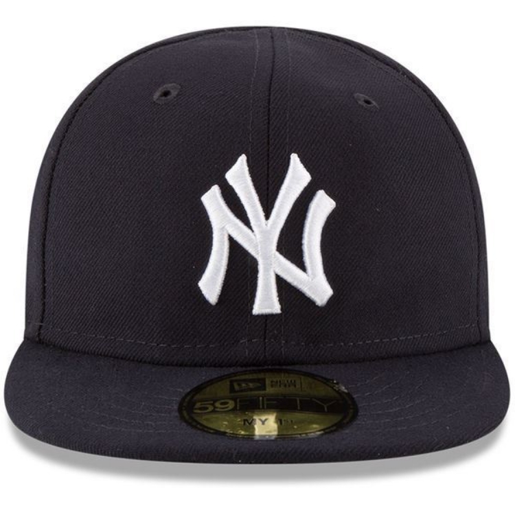 New York Yankees New Era Game Authentic Collection On-Field 59FIFTY Fitted Hat - Navy side view