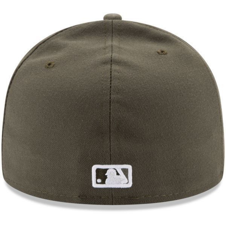 San Diego Padres New Era Turn Back The Clock 59FIFTY Alternate 2 Fitted Hat - Brown detail view