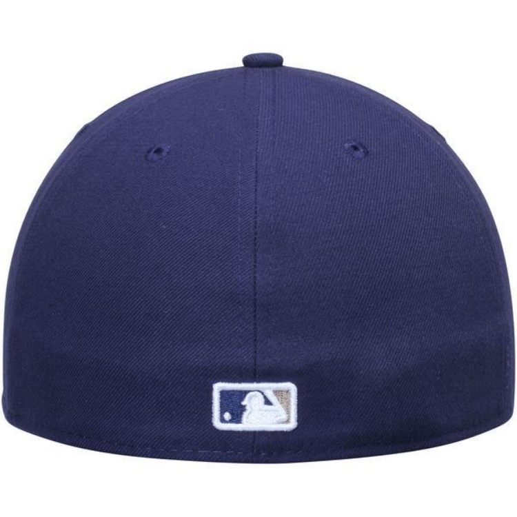San Diego Padres New Era AC On-Field 59FIFTY Home Performance Fitted Hat - Navy image 5