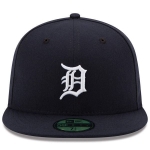 Picture of Detroit Tigers New Era Home Authentic Collection On-Field 59FIFTY Fitted Hat - Navy