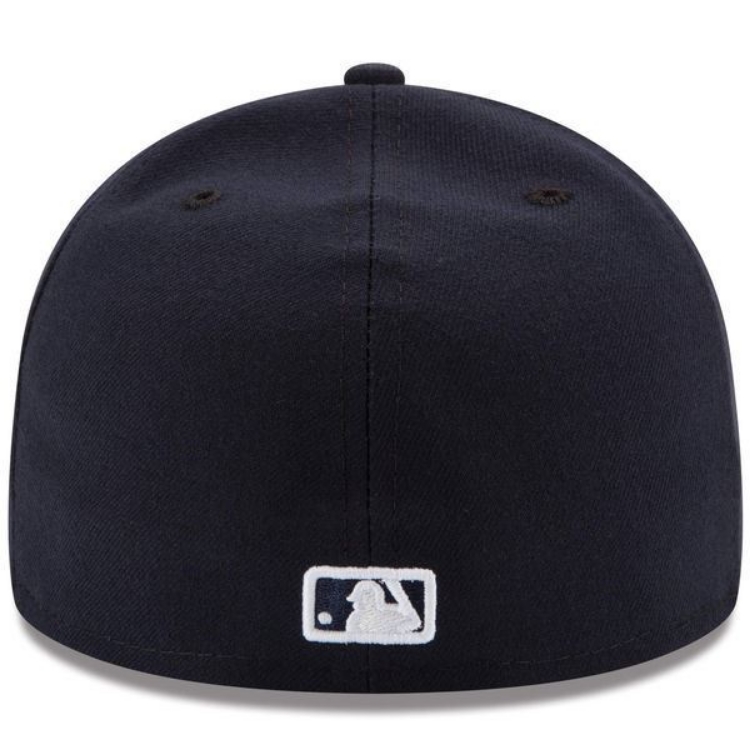 Detroit Tigers New Era Home Authentic Collection On-Field 59FIFTY Fitted Hat - Navy detail view