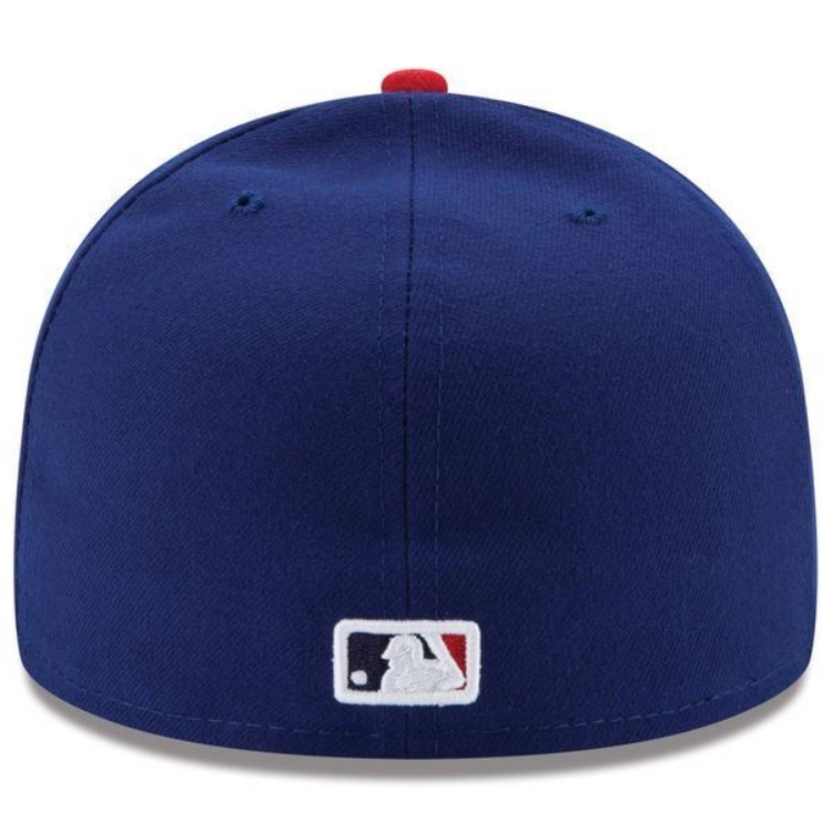 Philadelphia Phillies New Era Authentic Collection Alternate On-Field 59FIFTY Fitted Hat - Royal/Red detail view