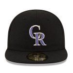 Picture of Colorado Rockies New Era Authentic Collection On-Field  59FIFTY Fitted Hat - Black