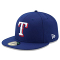 Picture of Texas Rangers New Era Game Authentic Collection On-Field 59FIFTY Fitted Hat - Royal