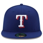 Picture of Texas Rangers New Era Game Authentic Collection On-Field 59FIFTY Fitted Hat - Royal