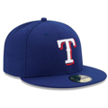 Picture of Texas Rangers New Era Game Authentic Collection On-Field 59FIFTY Fitted Hat - Royal