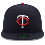 Picture of Minnesota Twins New Era Home Authentic Collection On-Field 59FIFTY Fitted Hat - Navy