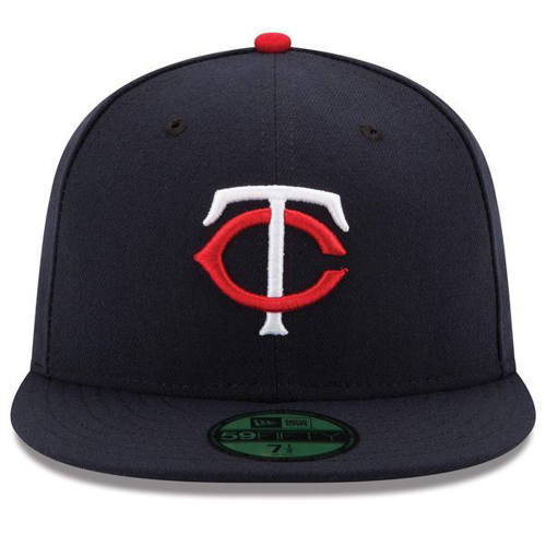 Picture of Minnesota Twins New Era Home Authentic Collection On-Field 59FIFTY Fitted Hat - Navy