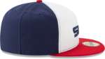 Picture of Men's Chicago White Sox New Era White/Red Alternate Authentic Collection On-Field  59FIFTY Fitted Hat