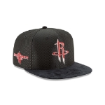 Picture of Men's Houston Rockets New Era On Court 2017 Black Original Fit 9FIFTY Adjustable Snapback Hat