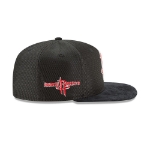 Picture of Men's Houston Rockets New Era On Court 2017 Black Original Fit 9FIFTY Adjustable Snapback Hat