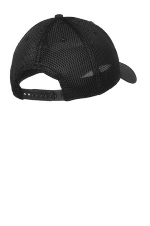 New Era® - Snapback Contrast Front Mesh Cap. NE204. side view