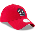 Picture of St. Louis Cardinals New Era Women's Team Glisten 9TWENTY Adjustable Hat - Red