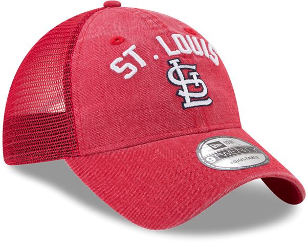 Picture of Men's St. Louis Cardinals New Era Red Rugged Team 9TWENTY Snapback Adjustable Hat