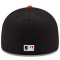 Picture of Men's Baltimore Orioles New Era Black/Orange Road Authentic Collection On-Field 59FIFTY Fitted Hat