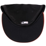 Picture of Men's Baltimore Orioles New Era Black/Orange Road Authentic Collection On-Field 59FIFTY Fitted Hat