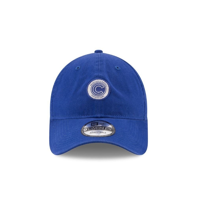 New Era Chicago Cubs Patched Essential 920 Adjustable Hat back view