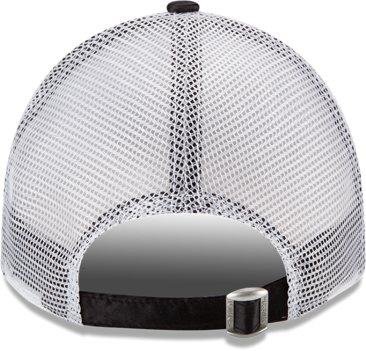 New Era Missouri Tigers Black Scripty Satin Adjustable Hat detail view